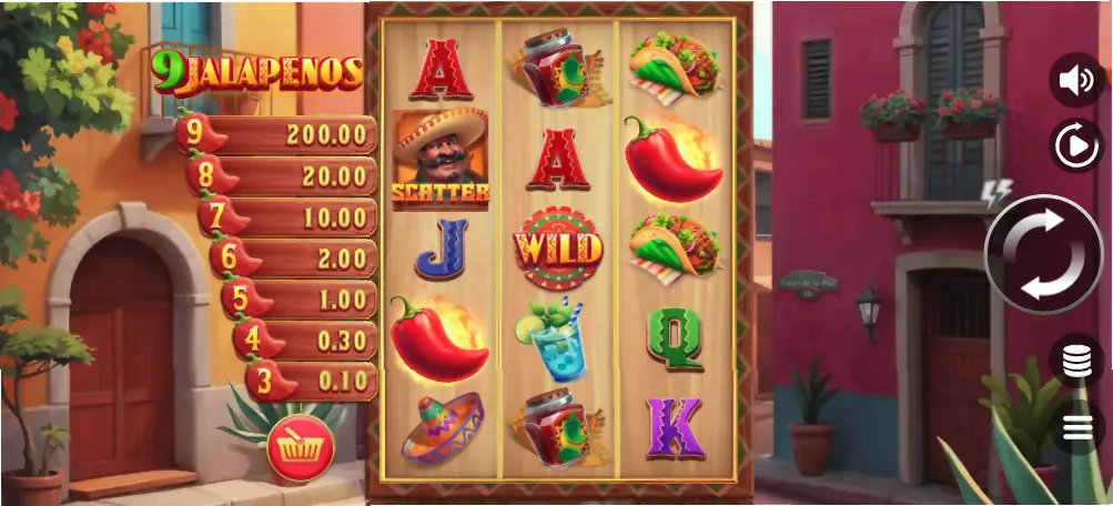 9 Jalapenos